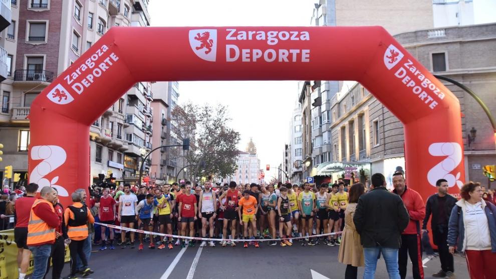 San Silvestre de Zaragoza 2023 recorrido y horario