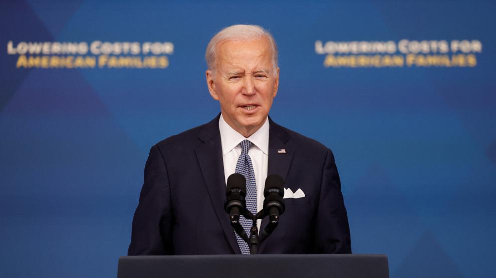Joe Biden, presidente de Estados Unidos, en Washington
