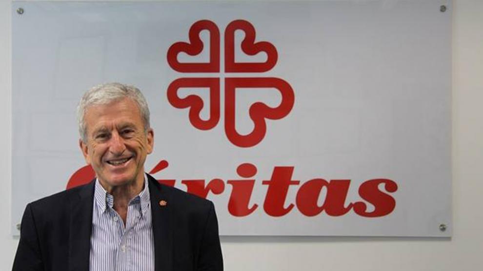 El presidente de Cáritas Española, Manuel Bretón Romero