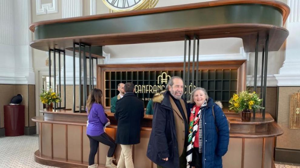 Los primeros clientes del hotel Canfranc Estación Royal Hideway