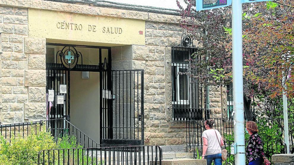 Centro de salud de la localidad de Jaca, en la comarca de la Jacetania.