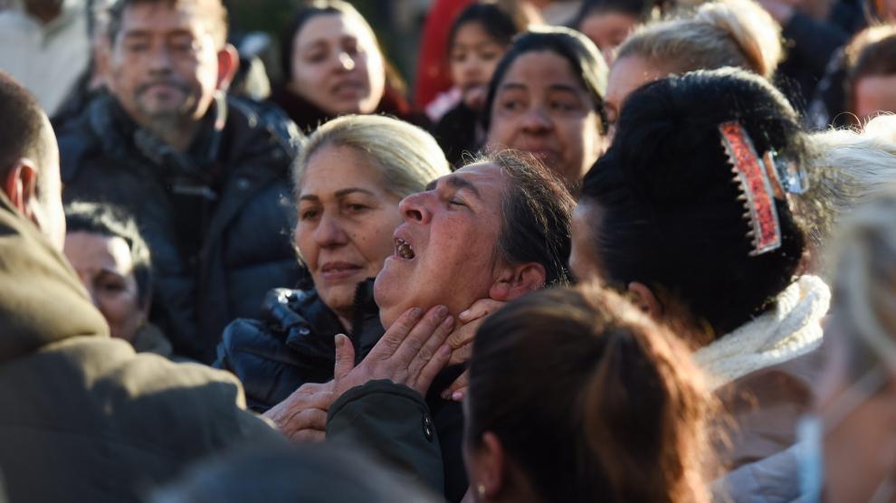 La familia y allegados de Ángel, el niño de 11 años cuyos restos se han localizado a trozos en un vertedero de Toledo, han despedido al menor.