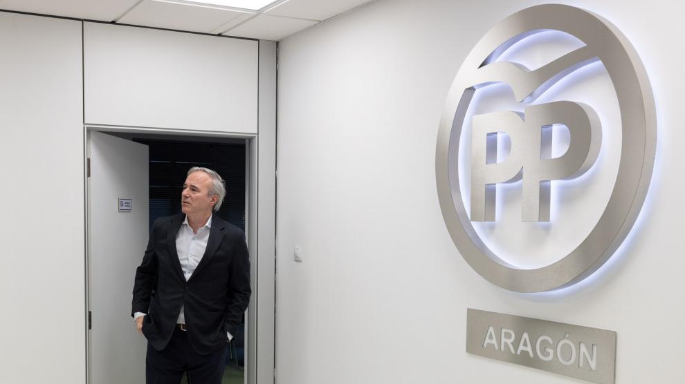 Comité ejecutivo regional del PP-Aragón con la presencia de Jorge Azcón