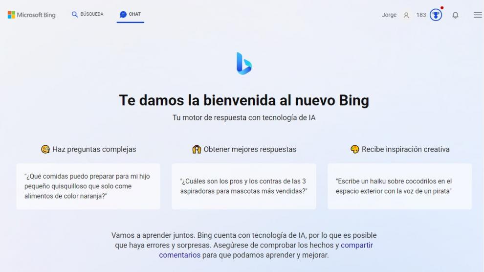 Bing Chat GPT no funciona como antes: Microsoft pone limites a su IA  revoltosa