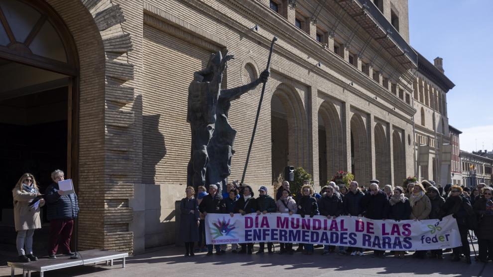 Concentración por el Día Mundial de las Enfermedades Raras, este domingo en la plaza del Pilar de Zaragoza