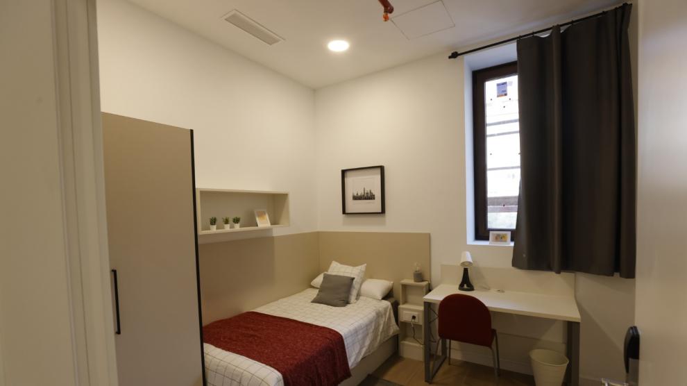 Así es la residencia de estudiantes de Pontoneros en Zaragoza
