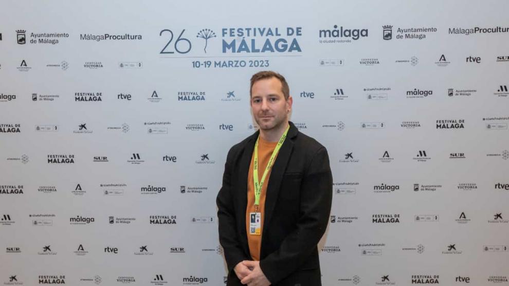 El zaragozano David Navarro, en el Festival de Cine de Málaga