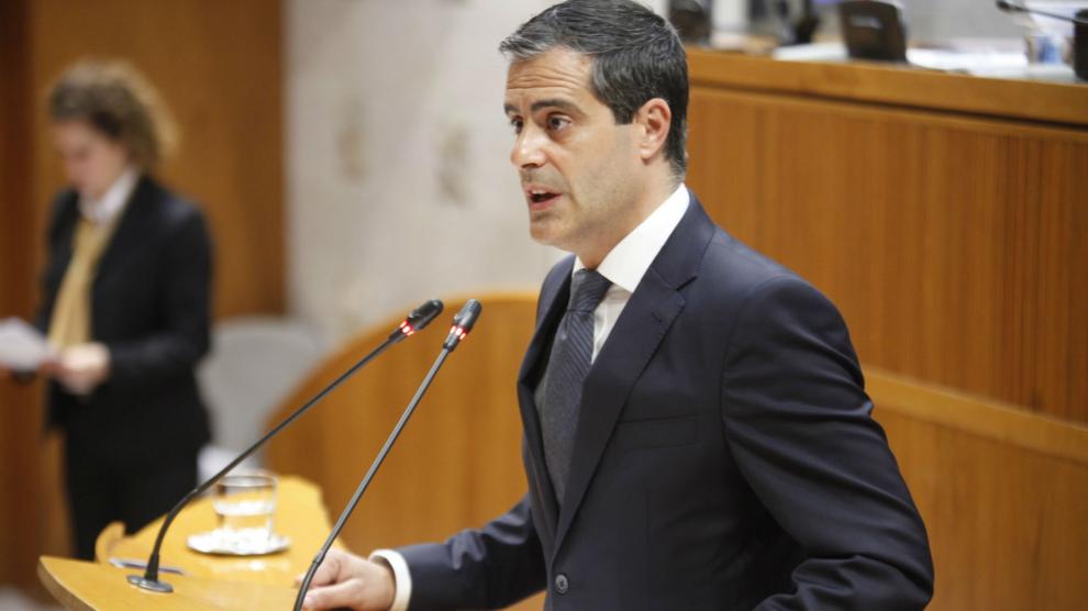 Javier Martínez, diputado de Cs Aragón en las Cortes.