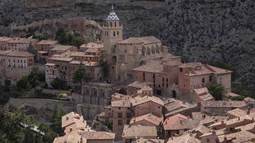 Vista de la localidad de Albarracín.