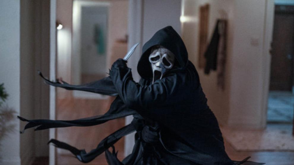 El asesino Ghostface, en 'Scream VI'