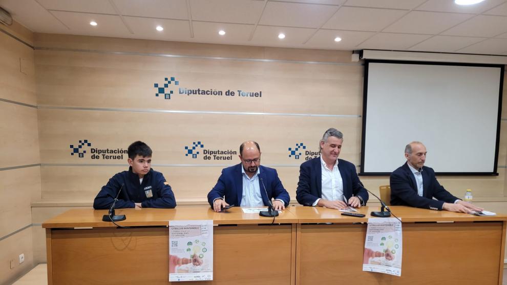 De izquierda a derecha, Pedro Romero, Alberto Izquierdo, Joaquín Moreno y Miguel Ángel Pascual.