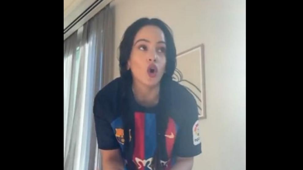 Rosalía, en un fotograma del vídeo