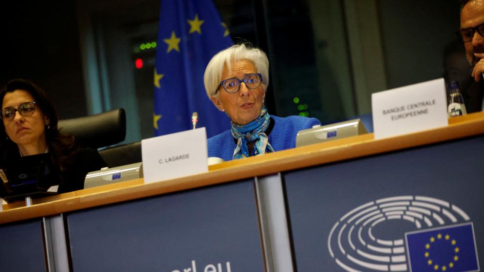 La presidenta del Banco Central Europeo (BCE), Christine Lagarde