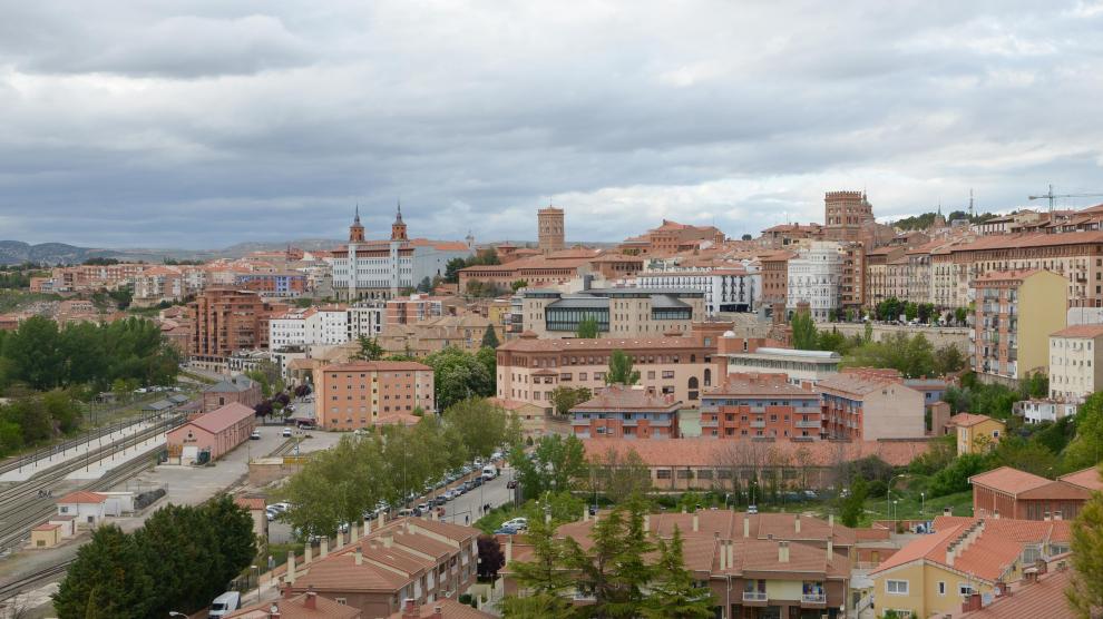 Vista general de la ciudad de Teruel, donde la Policía ha detenido a dos personas que intentaban ocupar una casa.