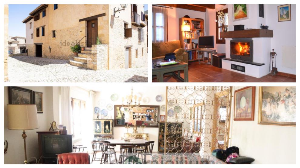 Casas (o caserones) de lujo a la venta en pueblos de Aragón