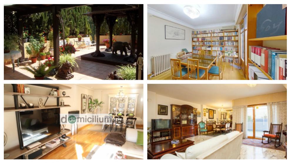 Las casas más grandes a la venta en Zaragoza.