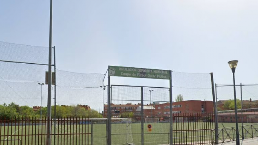 Campo de fútbol de Alcobendas donde ocurrieron los hechos