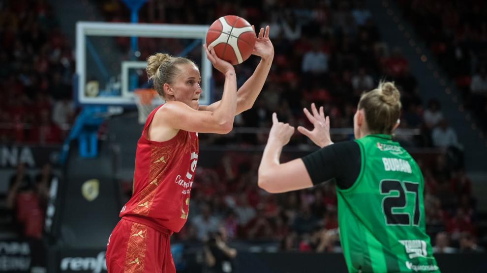 Copa de la Reina de baloncesto: partido de cuartos de final Casademont Zaragoza-Kutxabank Araski