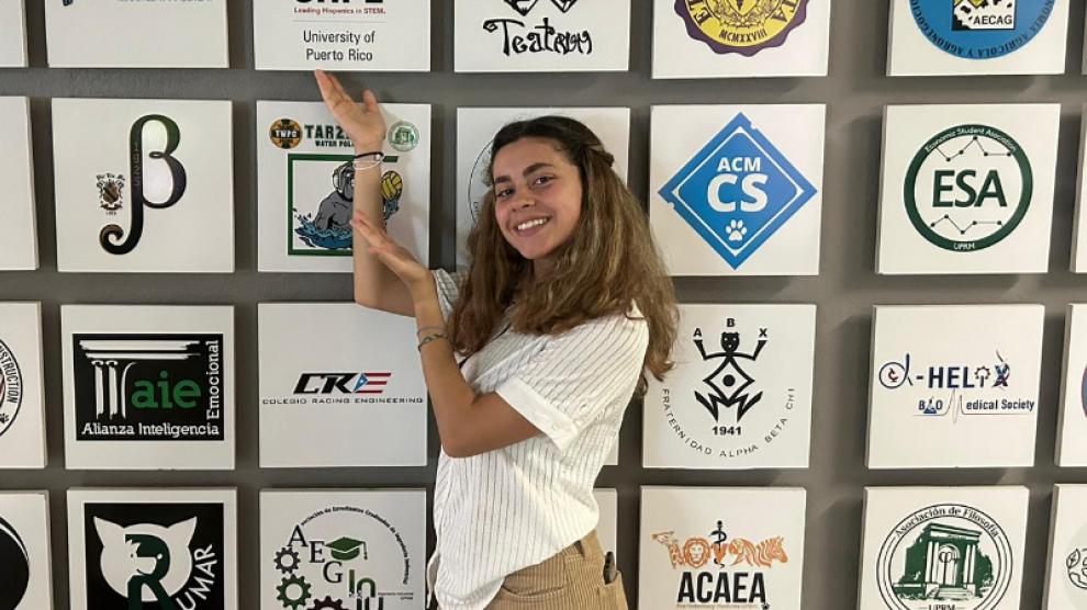 Xaymara Lasheras Muñiz, estudiante zaragozana de 19 años que va a contar su experiencia como futura ingeniera hispanohablante en la Casa Blanca.