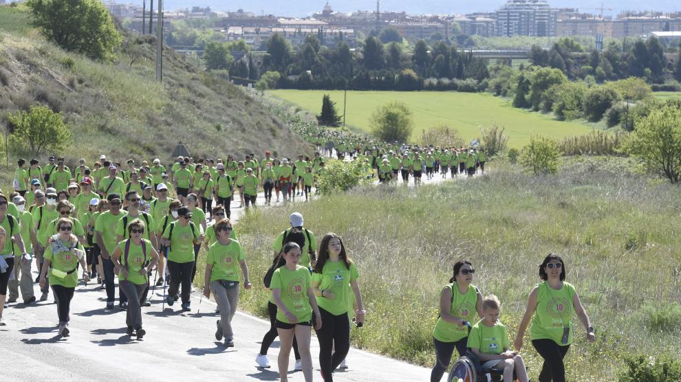 La marea verde del año 2022, por los caminos de Huesca.