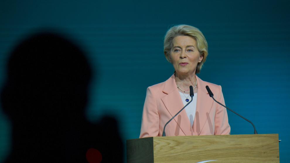 Ursula von der Leyen, presidenta de la CE.