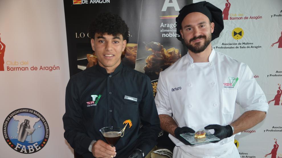 Ismael Lahssimi y Arturo Sobreviela, ganadores del concurso de escuelas de hostelería