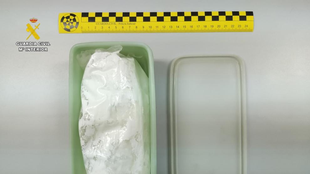 Interceptan casi un kilo de 'speed' en Alagón y Calatayud