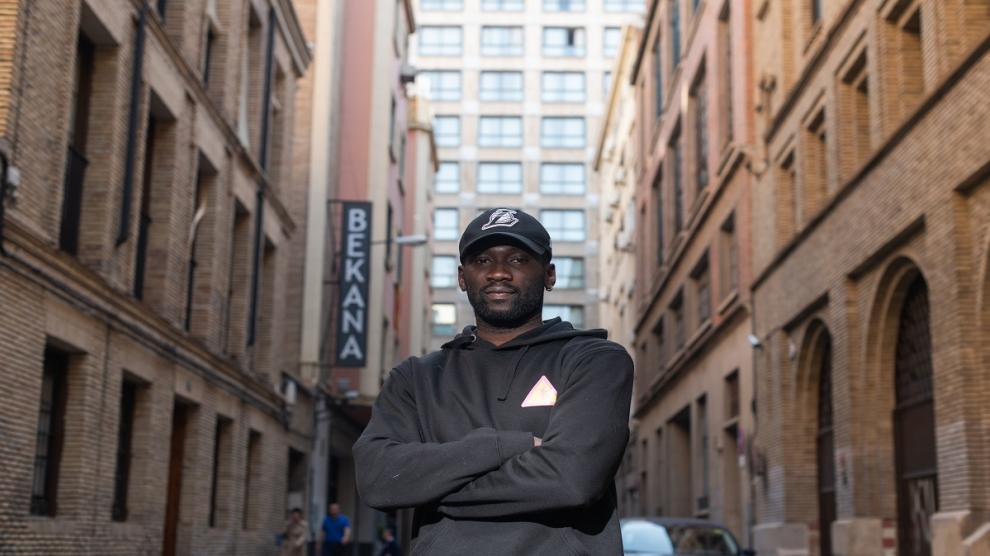Juanfri Efe, el pasado miércoles, en Zaragoza.