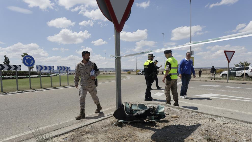 Accidente En La Base Aérea De Zaragoza El Piloto Del F 18 Estrellado Sigue En La Uci Pero Su 9276