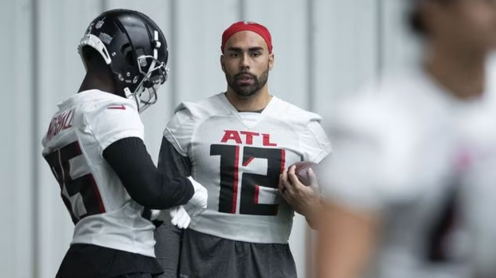 Fútbol americano NFL: el aragonés J. J. Arcega-Whiteside firma por los  Falcons