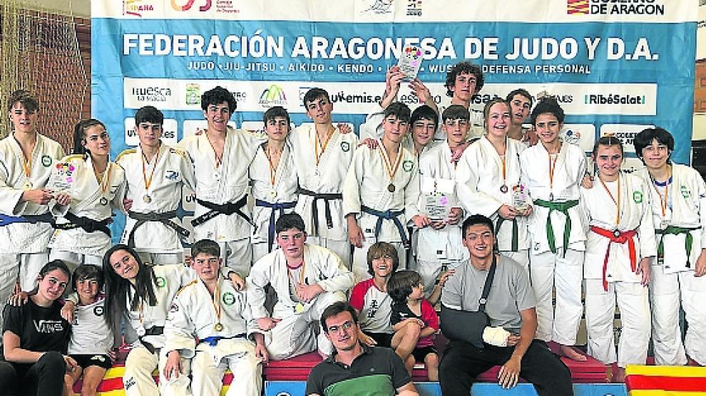 Representación del Ibón en Monzalbarba.