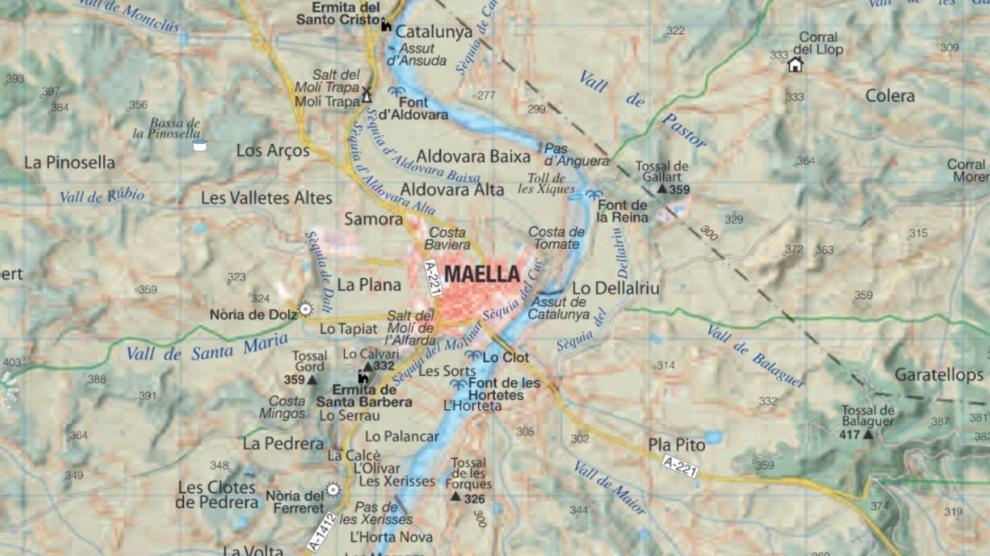 Maella (Zaragoza) cuenta ya con su mapa de toponimia.