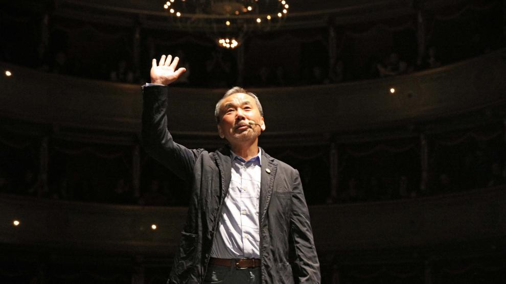 Haruki Murakami, retratado en Italia en 2019. Es un autor consagrado y admirado en todo el mundo.