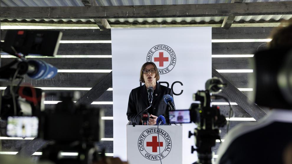 Mirjana Spoljaric Egger, Presidenta del Comité Internacional de la Cruz Roja (CICR).
