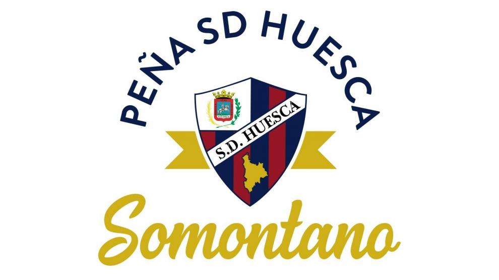 Escudo de la Peña SD Huesca Somontano.