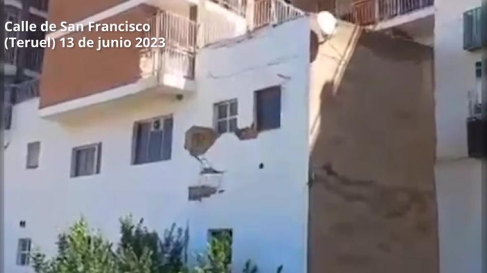 VIDEO: Se Derrumba Un Edificio De 5 Plantas En Teruel Tras Ser ...