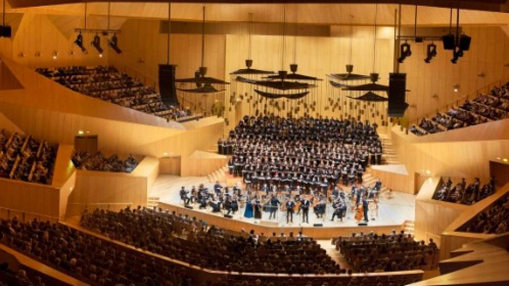 La Orquesta Reino de Aragón y el Coro Amici Musicae.