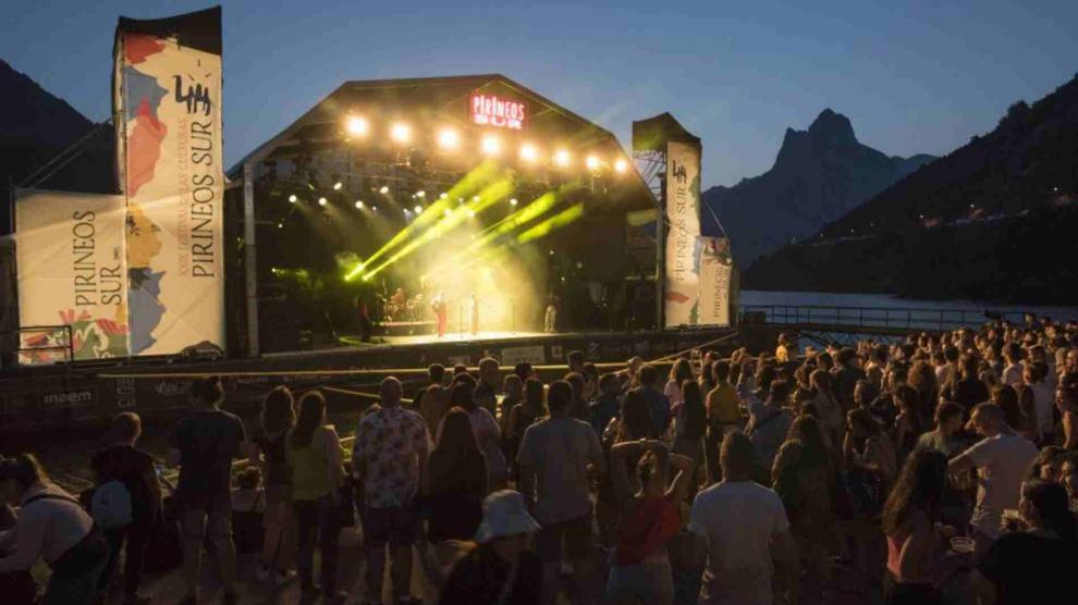 Festival Pirineos Sur en el auditorio natural de Lanuza en Huesca
