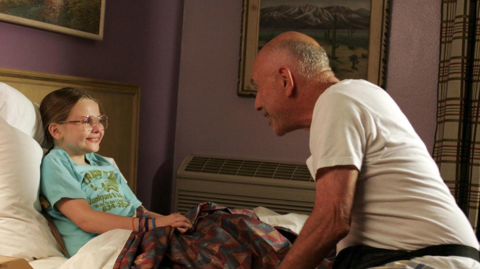 El actor Alan Arkin en 'Pequeña Miss Sunshine'.