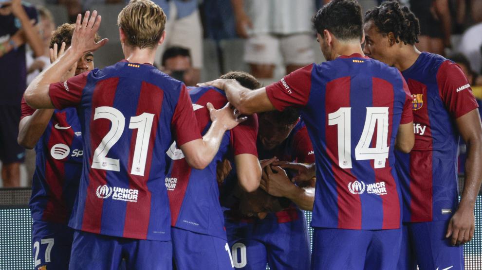 La juventud y el talento del Barça derrotan al Tottenham en el Trofeo La juventud y el talento del Barça derrotan al Tottenham en el Trofeo