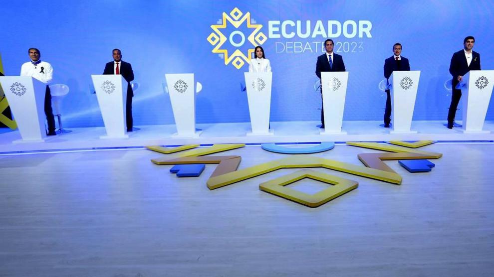 Villavicencio, el gran ausente en el debate presidencial de las