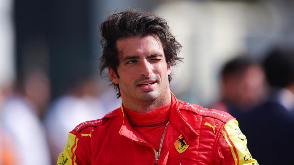 Carlos Sainz, durante el Gran Premio Pirelli de Fórmula 1.