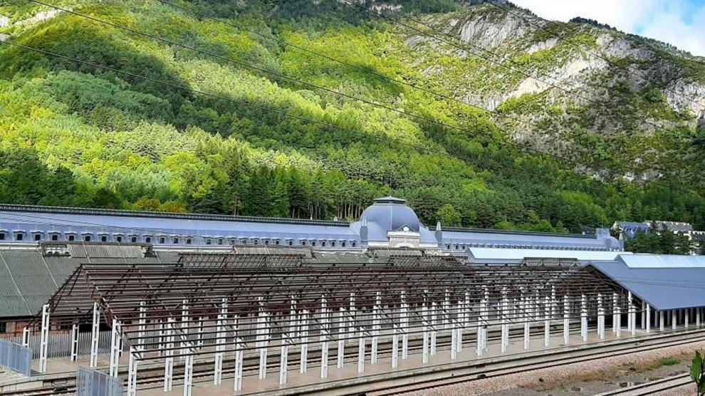 Nueva estación de Canfranc.