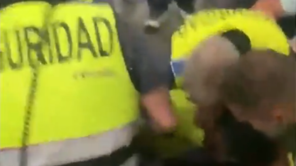 Imagen de la presunta agresión compartida en redes sociales