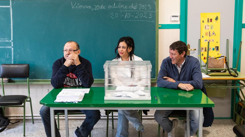 Elecciones en los barrios rurales de Teruel 22 10 2023 Foto Javier Escriche[[[FOTOGRAFOS]]]