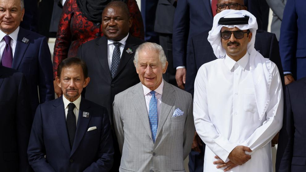 Carlos III en la cumbre COP28 en Dubai
