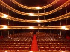Patio de butacas del Teatro Principal de Zaragoza