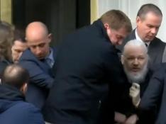 Julian Assange, detenido.