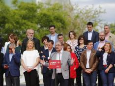Lambán, en un acto celebrado este viernes en la Expo para presentar las listas del PSOE-Aragón