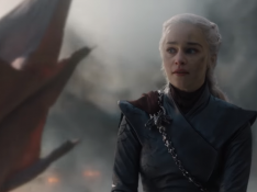 Escena de Daenerys Targaryen en el penúltimo episodio de 'Juego de Tronos'.